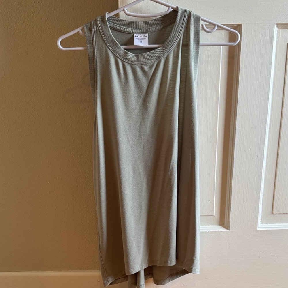 Athleta Light Green Tank